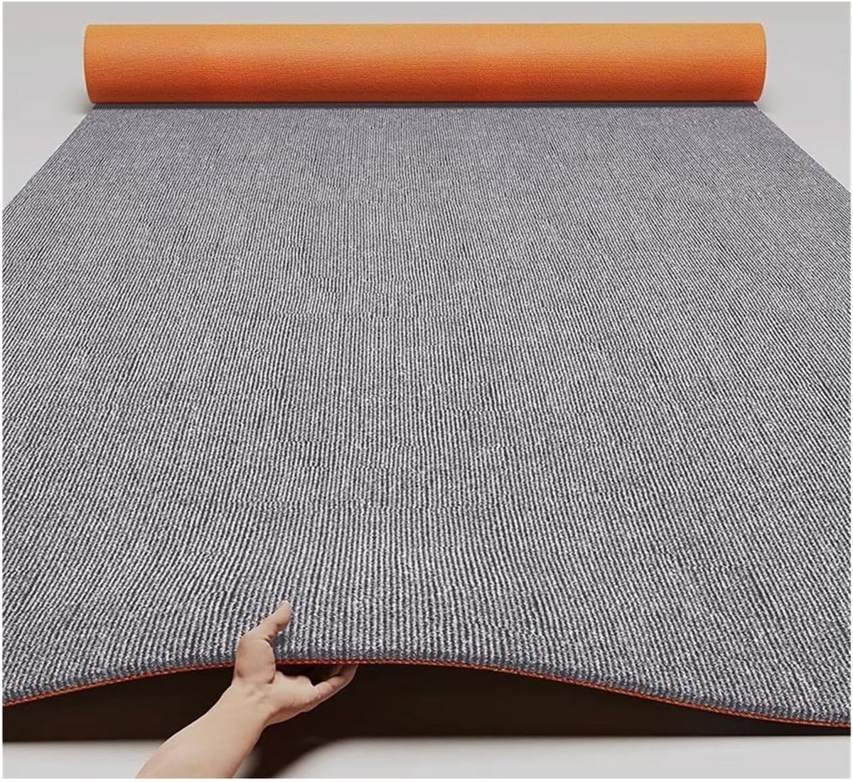 Geluiddicht Tapijt Grijs met Antislip Onderkant - 90 x 85 cm