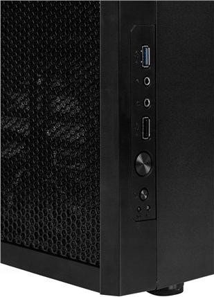 Fractal Design Core 1000 Mini-tower PC-behuizing, Zwart, Micro ATX, Mini-ITX