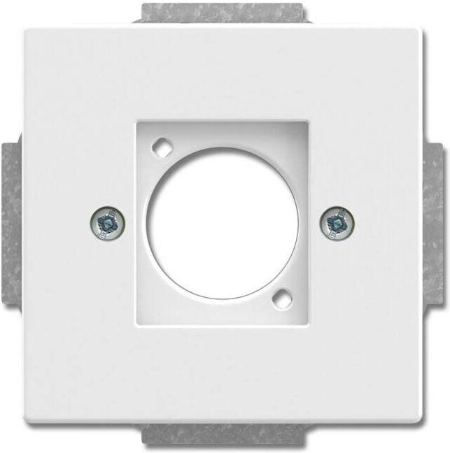 Busch-Jaeger Plaque centrale XLR blanc studio 2553-84 (2CKA001724A4402)
