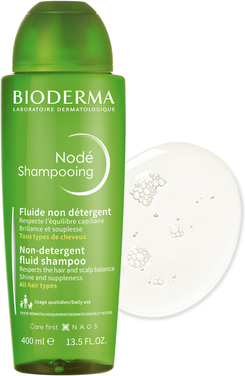 Bioderma Nodé Shampooing Fluide Non Détergent 400 ml