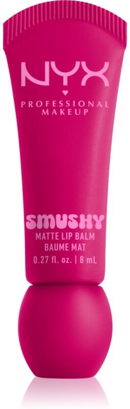 NYX Professional Makeup Smushy Matte Lip Balm lip balm with matt effect shade She's Serving 8 ml