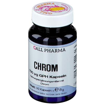 Chrom 100 µg GPH Kapseln 30 St