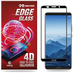 Crong Edge Glass 4D Full Glue - gehärtetes Glas für vollständig Display Huawei Mate 10