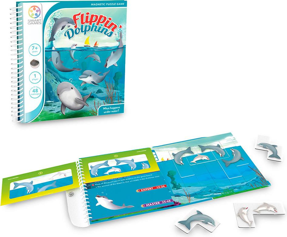 Smart Toys & Games Magnetische reisfiguurtjes Flippende dolfijnen Kinderspeelgoed