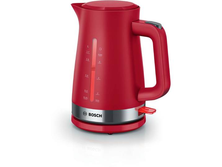 Bosch Wasserkocher, MyMoment, 1.7 l, Rot, TWK4M224
