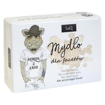 LaQ Savage from Lasso soap in cube for guys - 85ML (Hartseife) (856087)