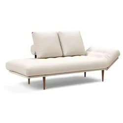 INNOVATION LIVING Schlafsofa Rollo Styletto Stoff Off White