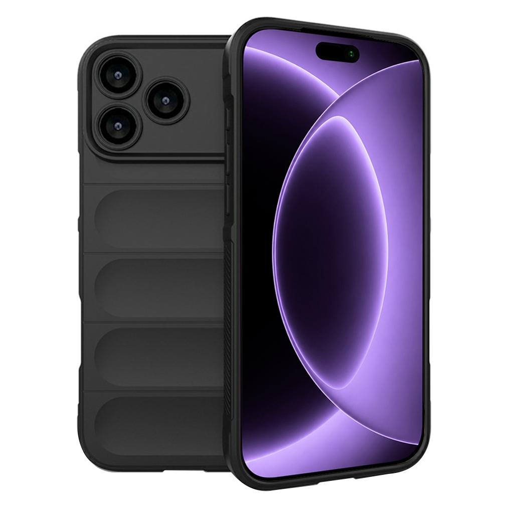 Techsuit - Magic Shield - iPhone 18 Pro / iPhone 17 Pro - Black (Apple iPhone 17 Pro, Apple iPhone 18 Pro) (72060016)