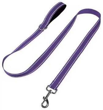 Uplifted Finds High Visibility Reflective Training & Walking Leash purple 2.5 Cm X 120 Cm