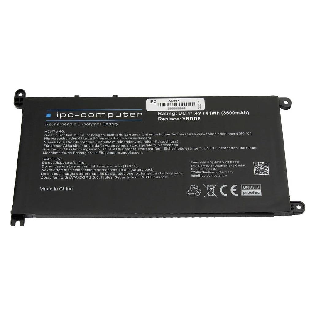 IPC Notebook-Akku Akku YRDD6 REPLACE (3600 mAh) (YRDD6 REPLACE)