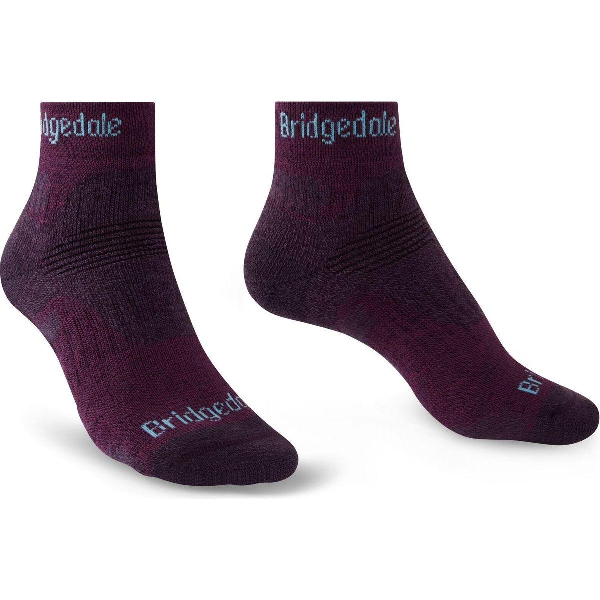Bridgedale Hike Midweight Performance Ankle black/pink (317) L 710391-317-L