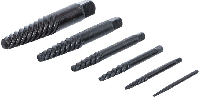 Jeu d'extracteurs de vis cassées 6 pièces BGS ; BGS technic (8549)