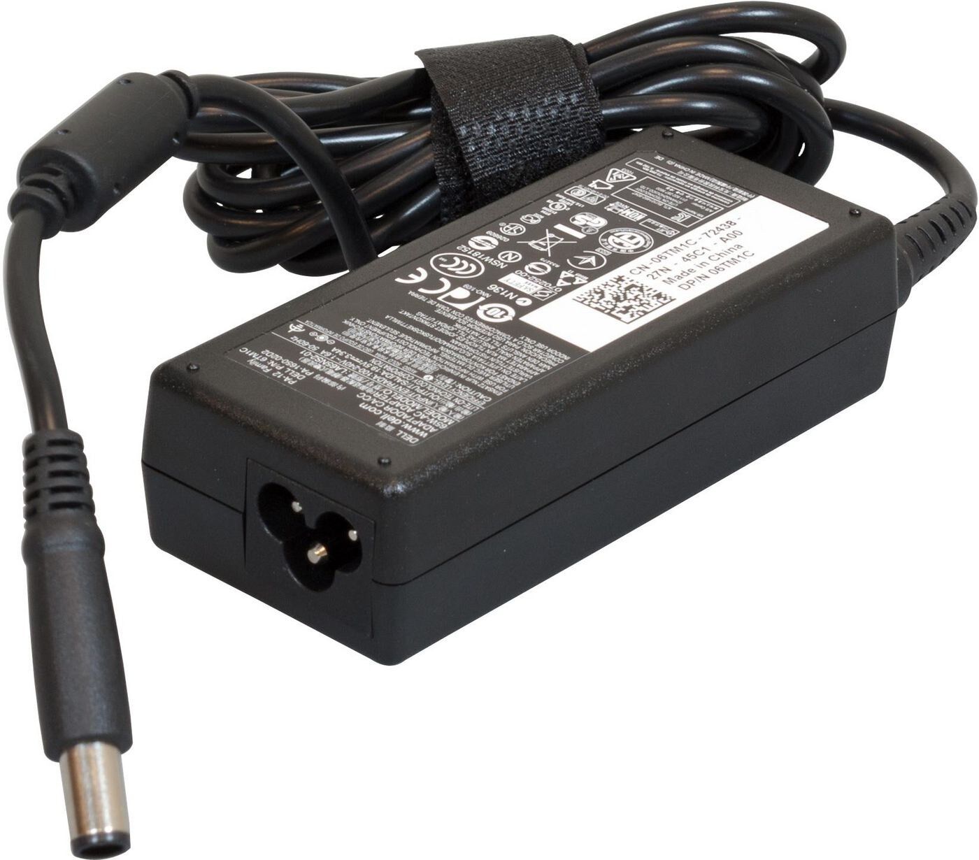 Dell AC Adapter, 65W, 19.5V, 3 Pin, 7.4mm Barrel Connector, 6TM1C