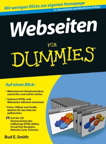Smith, Bud E. - Webseiten für Dummies (Fur Dummies) - Preis vom 09.10.2026 07:28:09 h