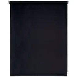 VERDUNKELUNGSROLLO Schwarz 80x250 cm