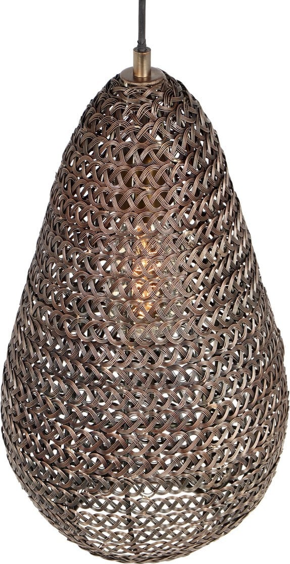 Trio Ziva Bronzen Hanglamp met E27 fitting