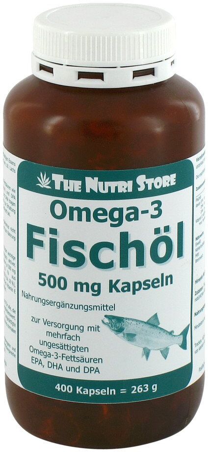 Omega 3 Fischöl Kapseln 500 mg