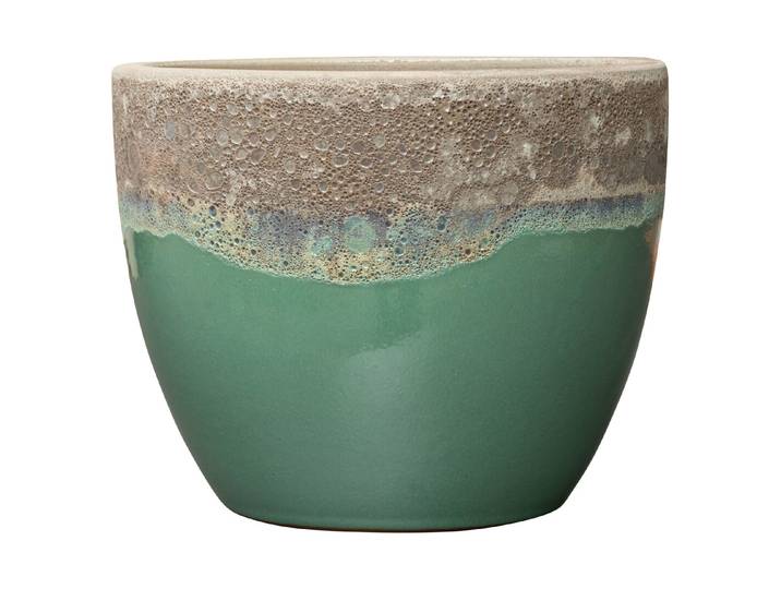 Jardin Royal Pflanztopf Adria Ø 26 x 21 cm Türkis