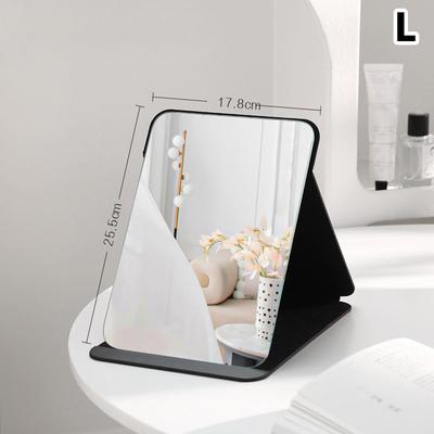 Fusion Finds Portable Travel Makeup Mirror With PU Leather Case Foldable Makeup Mirror For Desk & Travel l