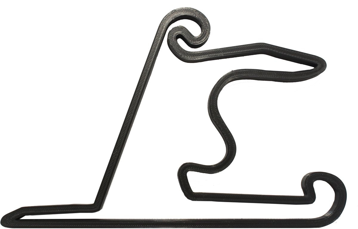 3D-printdesigns Shanghai International Circuit Tabletop voor volwassenen