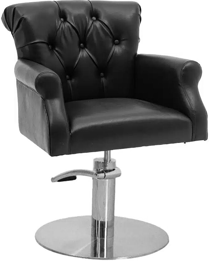 Sedia poltrona da parrucchiere Salone Chester TONDA
