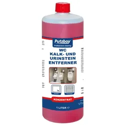 WC-Reiniger Poliboy Putzboy Kalk- und Urinsteinentferner 1 L kraftvoll gegen Urinstein, Wasserstein, Kalkstein etc.