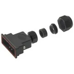 Harting Schalengehäuse integrierte 09670090439