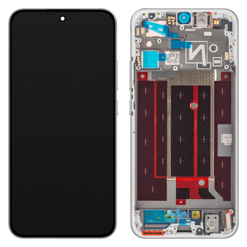 OPPO Display Unit fur Reno14, Brilliant White (Display, Oppo Reno14) (621029000603)