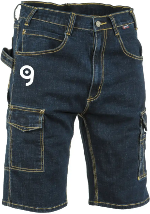 Pantaloncini da lavoro Manacor, resistenti e comodi Personalizzate o neutre Cofra