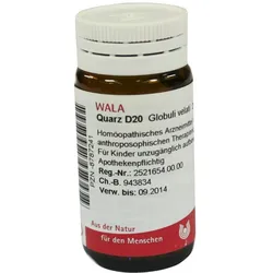 Quarz D 20 Globuli 20 g