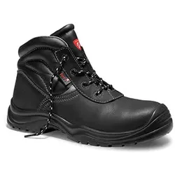 Sicherheitsschnürstiefel BASIC Compo Mid S3, Gr. 39 - schwarz - 39