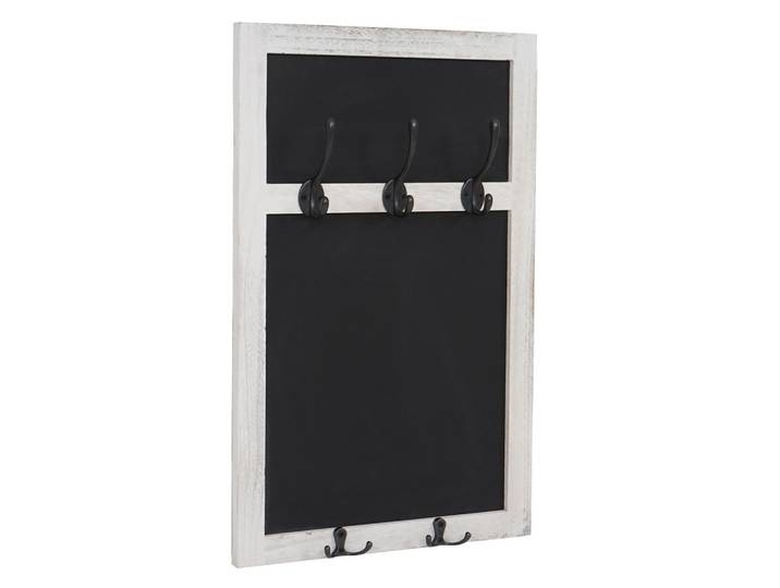 WANDGARDEROBE MIT KREIDETAFEL Weiß