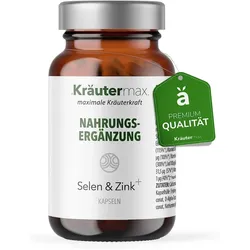 Kräutermax Selen mit Zink Kapseln 60 St
