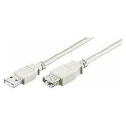Goobay USB Verl AA 500 LC HiSpeed 2.0 5m (5 m, USB 2.0) (68717)