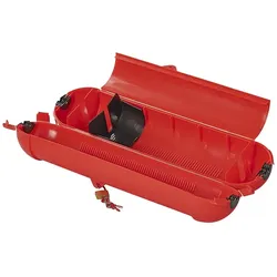 ProPlus 420358RE Sicherheitsbox ROT für CEE SCHUKO Stecker Kabelbox für Garten & Camping