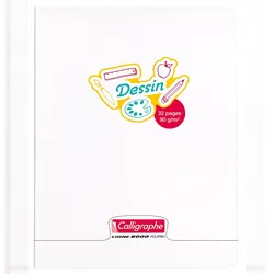 Calligraphe 20x DESSIN PIQ.8000 PP 17X22 32P UNI 90G- Farblos 18151C
