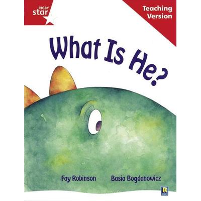 Rigby Star Guided Reading Red Level: What Is He? Teaching Version, Taschenbuch von , Pearson ELT, 978-0-433-04863-3
