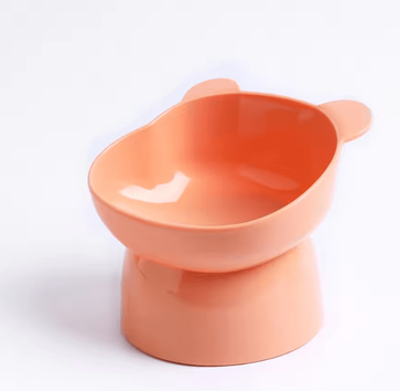Inspire Curations ComfortTilt Elevated Cat Bowls With Anti Vomiting Raised Stand (2) 1pcs