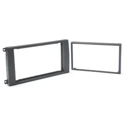  Radioblende PORSCHE Cayenne 2002-10 2DIN schwarz 