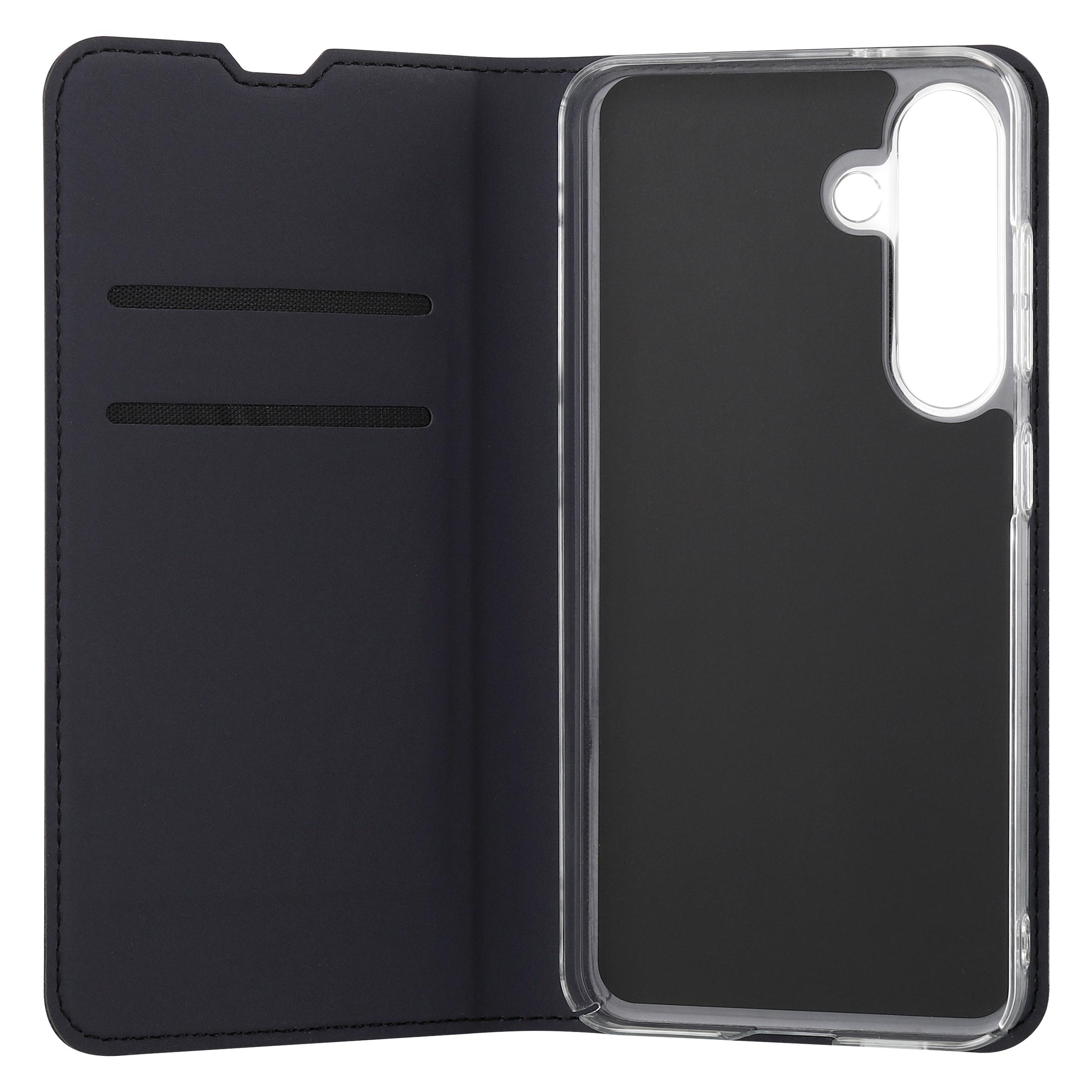 FoneKit BookCase -suojakotelo,, musta (Samsung Galaxy S24) (DJS0751 bookcase galaxy S24)