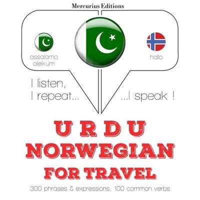 Travel words and phrases in Norwegian - JM Gardner, Audio, 9782821148369
