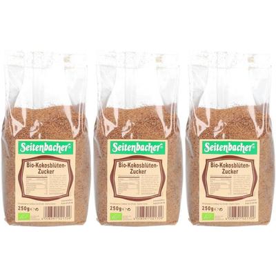Seitenbacher Bio Kokosblütenzucker x3 3x250 g