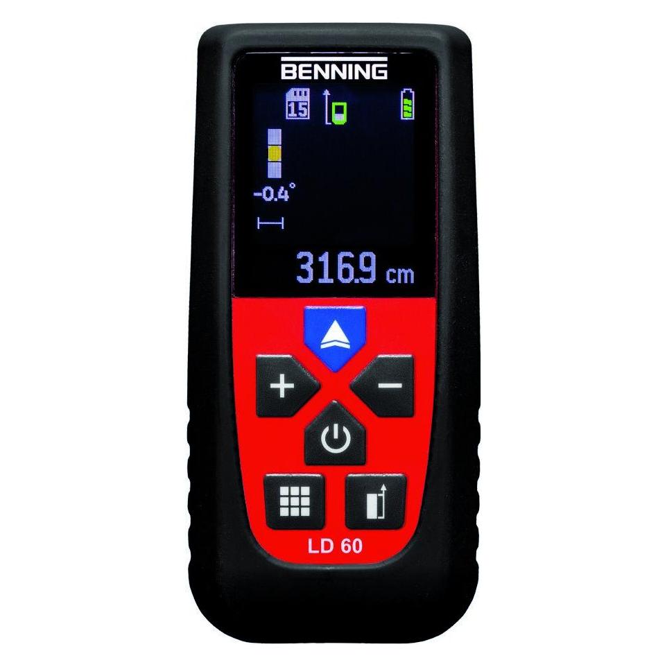Benning BENN Laserabstandsmeter (60 m, Laserentfernungsmesser) (050501)