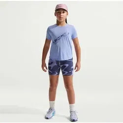 NIKE Kinder Shirt G NP DF SS TOP HBR VNR, Größe XS in Grau Grau