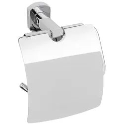 SAT Toilettenpapierhalter Cube Way Chrom Messing SPI25