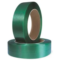 Transpak, Verpackungsmaterial, Umreifungsband Bandbreite12xStärke0,59mm Länge 2500m Polyester-/PET grün geprägt Kerndurchmesser...