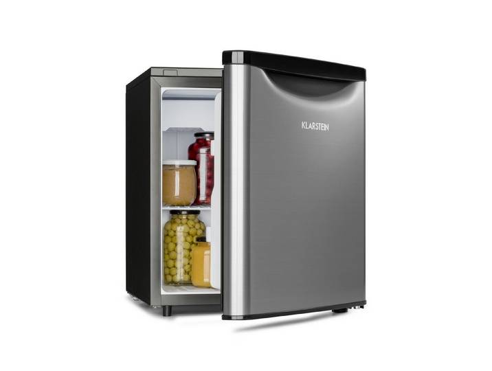 Klarstein Kühl-/Gefrierkombination 10045896, 50 cm hoch, 44.9 cm breit, Bier Hausbar Getränkekühlschrank Hotel Mini Fridge