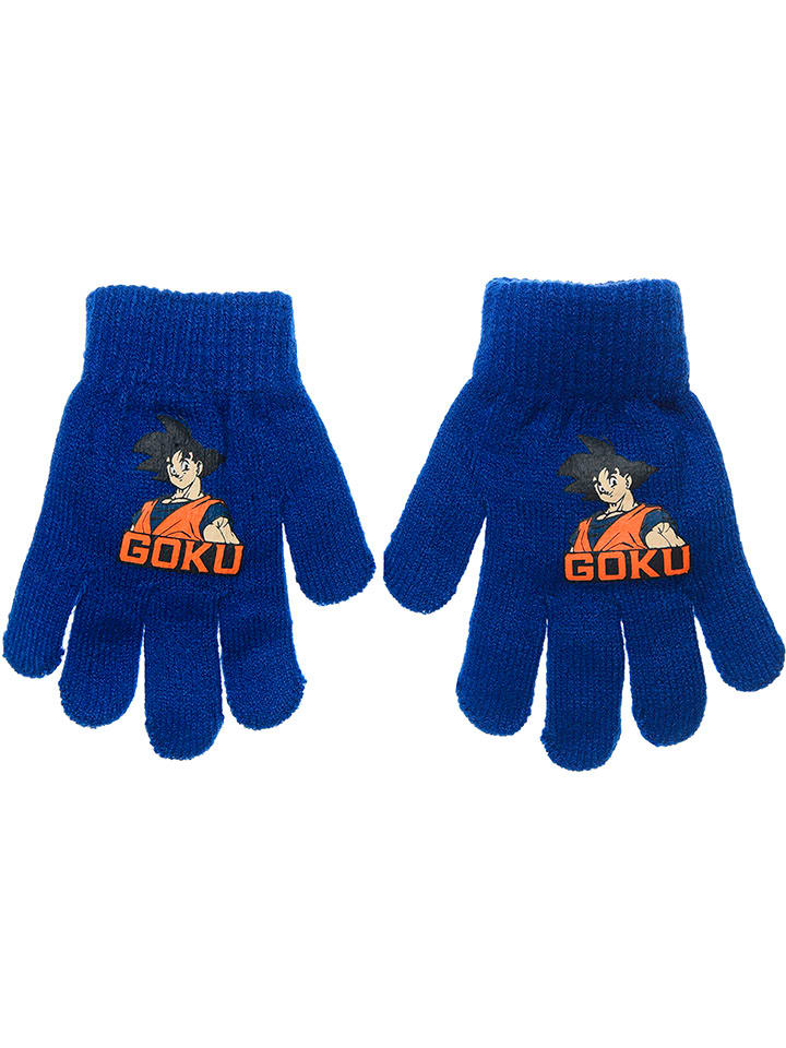 Fingerhandschuhe "Dragon Ball Z" in Blau - onesize