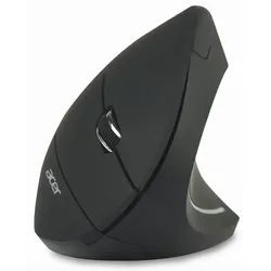 Acer vertikale ergonomische kabellose Maus 1600 dpi, 2.4 GHz, Schwarz