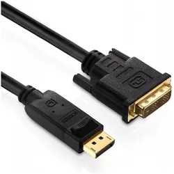 Purelink DisplayPort — DVI (1.50 m), Videokabel, Schwarz